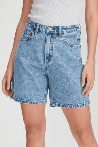 Hunter Denim Shorts - Mid Blue - G01 Hunter Mid  Blue - All About A Girl