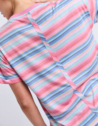 Ice Cream Tee - Stripe - 8188064.STR - All About A Girl