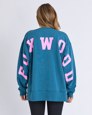 Interval Crew - Ocean/Neon Pink