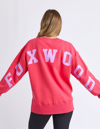 Interval Crew - Raspberry With Neon Lilac - 5532108.RASP - All About A Girl
