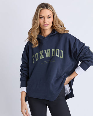 Interval Hoodie - Navy With Khaki - 5572126.NAVY - All About A Girl