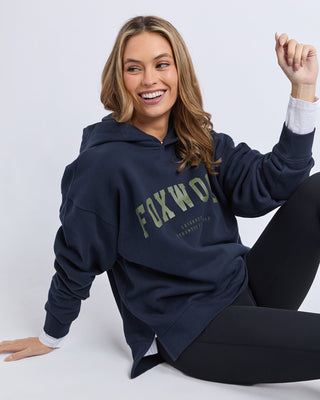 Interval Hoodie - Navy With Khaki - 5572126.NAVY - All About A Girl