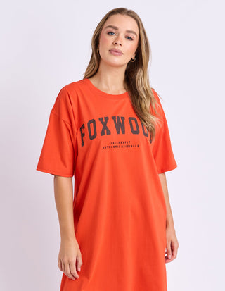 Interval Tee Dress - Grenadine - 55X0344.RED - All About A Girl