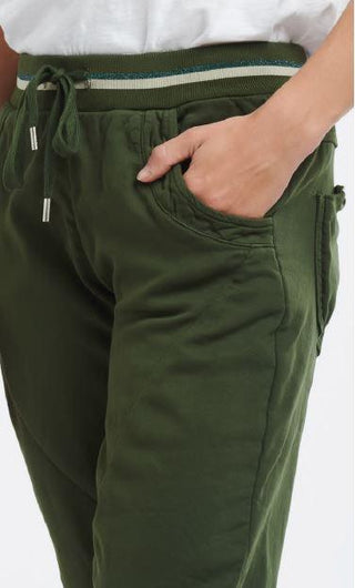 Italian Star Ralph Joggers - Olive - IS817616 - allaboutagirl