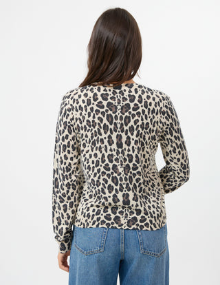 Jackie Knit Cardigan - Leopard - SG26SS480 - All About A Girl