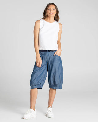Jada Shorts - Chambray - AS-SH01-04 - All About A Girl
