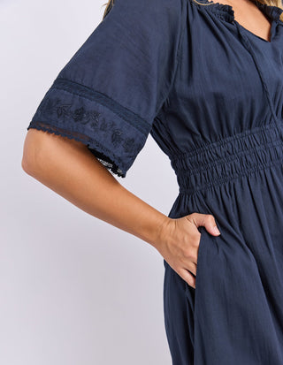 Juna Dress - Navy - 5582000.NAVY - All About A Girl