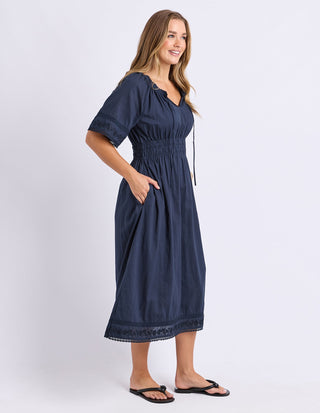 Juna Dress - Navy - 5582000.NAVY - All About A Girl