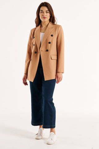 Kaisley Blazer - Tan - BB6062 - allaboutagirl