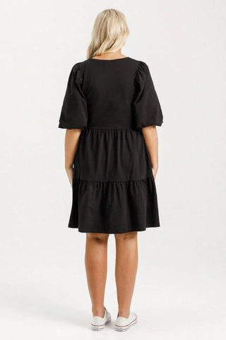 Katie Dress - Black - HL248 BLK - allaboutagirl