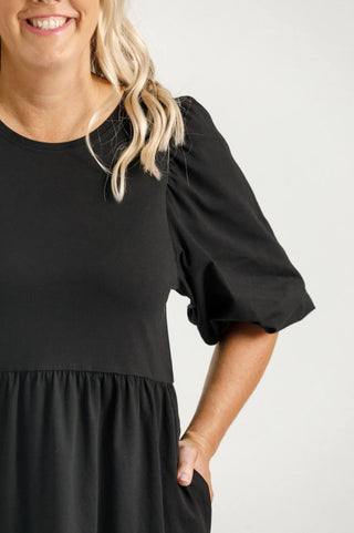 Katie Dress - Black - HL248 BLK - allaboutagirl