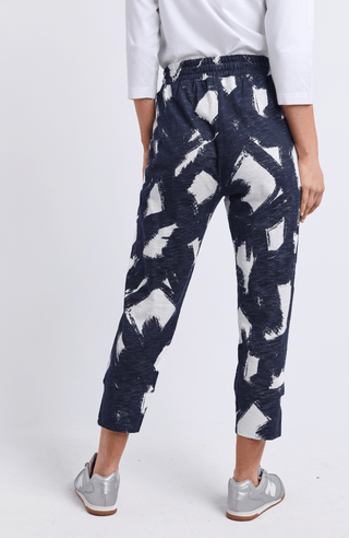 Klee Pants - Navy Abstract - 8188055.NAVY - All About A Girl