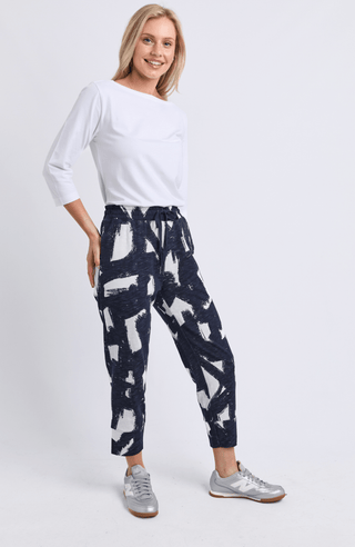 Klee Pants - Navy Abstract - 8188055.NAVY - All About A Girl
