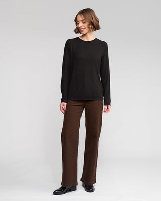 Layer Knit Top - Black - 4497 - All About A Girl