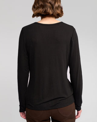 Layer Knit Top - Black - 4497 - All About A Girl
