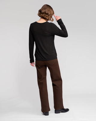 Layer Knit Top - Black - 4497 - All About A Girl