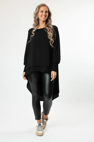 Lisbon Top - Black - allaboutagirl