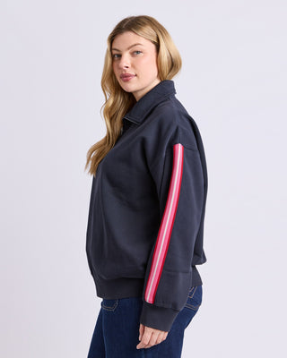 Lover 1/4 Zip Top - Navy - 8177076.NAVY - All About A Girl