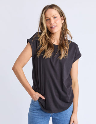 Manly Tee Shirt - Black - 55X0158.BLK - All About A Girl