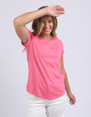 Manly Tee Shirt - Hot Pink - 55X0158.HPNK - All About A Girl