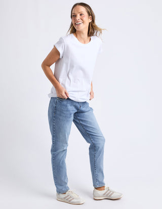 Manly Tee Shirt - White - 55X0158.WHT - All About A Girl
