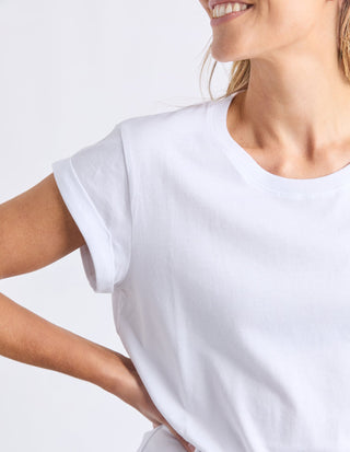 Manly Tee Shirt - White - 55X0158.WHT - All About A Girl