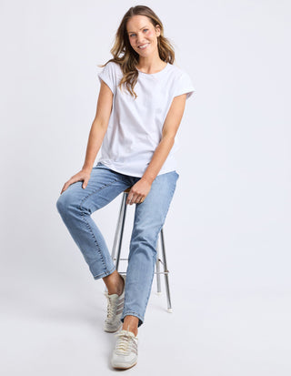 Manly Tee Shirt - White - 55X0158.WHT - All About A Girl