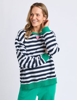 Maps Crew - Navy/White Stripes - 8177066 - All About A Girl