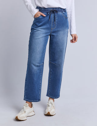 Marta Barrel Jeans - Blue