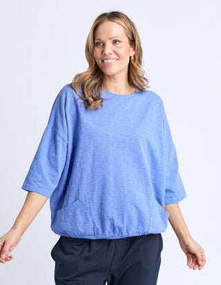 Marta Stripe Long Sleeve Tee - Pink/White/Navy Stripe - 8139059.PTPK - All About A Girl