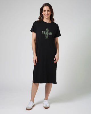 Maxie Tee Dress - Ibiza Bloom