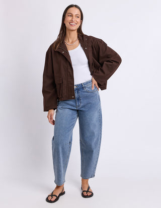 Elm May Jacket Chocolate, Styled look | AAAG