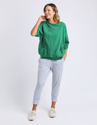 Mazie Vee Neck - Turquoise