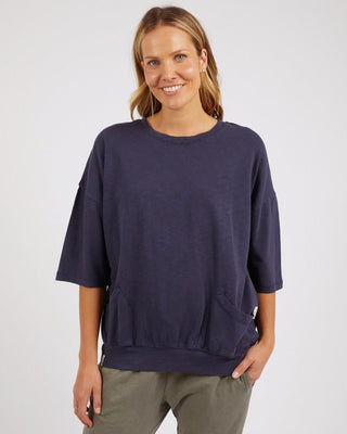 Mazie Sweatshirt - Navy - 81X4018.NAVY - All About A Girl