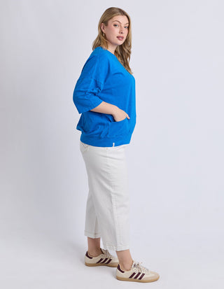 Mazie Sweatshirt - Royal Blue - 81X4018.RBLU - All About A Girl