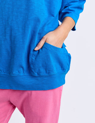 Mazie Sweatshirt - Royal Blue - 81X4018.RBLU - All About A Girl