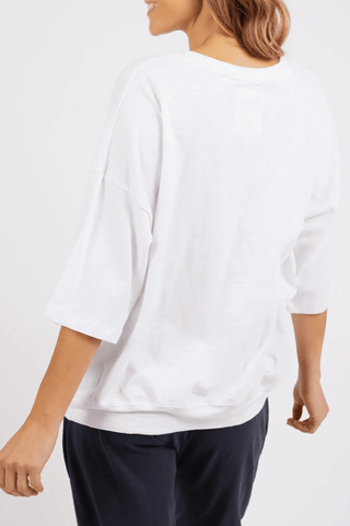 Mazie Sweatshirt - White - 81X4018.WHT - All About A Girl
