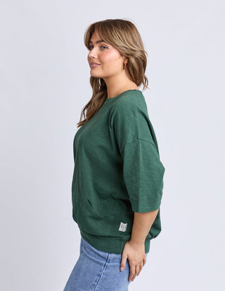 Mazie Sweatshirt - Winter Green - 81X4018.WGRN - All About A Girl