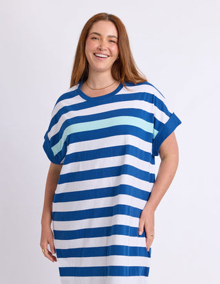 McKinley Dress - China Blue Stripe - 8168063.CBL - All About A Girl