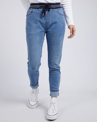 Melody Denim Joggers - Light Blue - 81D1187.BLU - All About A Girl