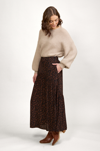 Milan Skirt - Mocha