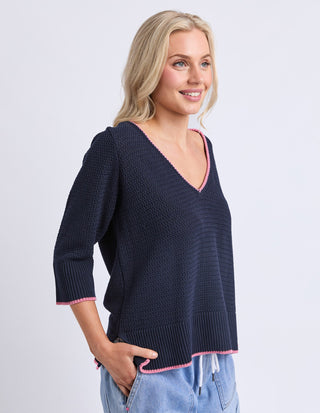 Milla Knit - Navy - 8177117.NAVY - All About A Girl