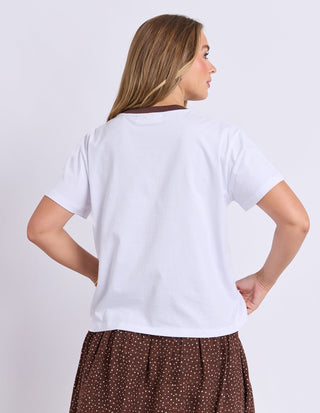 Mirage Tee - White - 5582028.WHT - All About A Girl