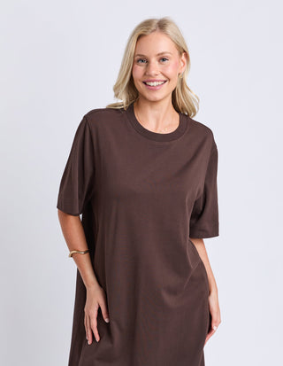 Mish Dress - Coffee - 81X4612.COFF - All About A Girl