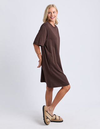 Mish Dress - Coffee - 81X4612.COFF - All About A Girl