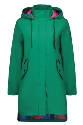 Moke Billie Rain Coat - Emerald with Puddle Lining SS - allaboutagirl