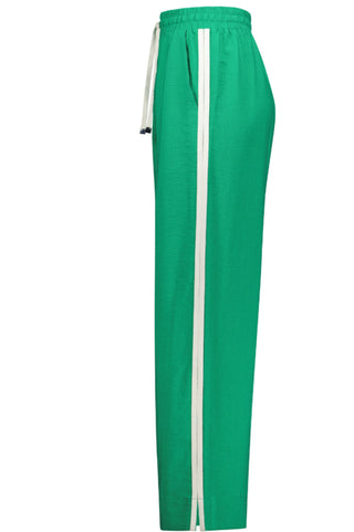Moke Indiana Wide Leg Pants - Green - allaboutagirl