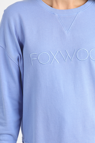 Simplified Sweatshirt - Neon Blue