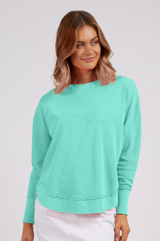 Simplified Sweatshirt - Neon Mint