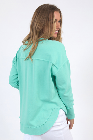 Simplified Sweatshirt - Neon Mint